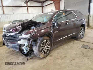 2023 Chevrolet Traverse High Country with VIN 1GNEVNKW3PJ275900, listed as a Copart auction lot 54211945 with Not provided miles and Salvage title. Bid and sale history available at DreamBid. Image 1.