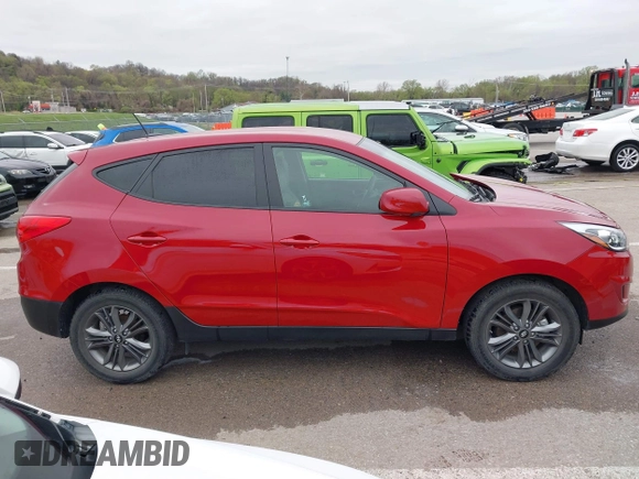 2015 Hyundai Tucson GLS with VIN KM8JT3AF1FU107443, listed as a IAAI auction lot 41894074 with 19,967 mi miles and . Bid and sale history available at DreamBid. Image 13.