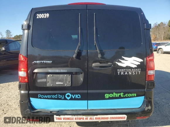 2020 Mercedes-Benz Metris with VIN W1WV0FEY6L3687760, listed as a Copart auction lot 83608334 with 103,833 mi miles and Clean Title. Bid and sale history available at DreamBid. Image 6.