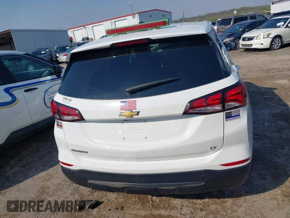 2022 Chevrolet Equinox LT with VIN 3GNAXKEV4NL237107, listed as a IAAI auction lot 41949948 with 23,113 mi miles and . Bid and sale history available at DreamBid. Image 17.