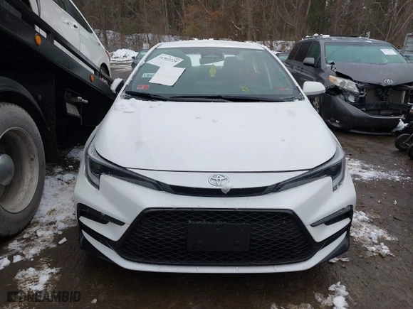 2024 Toyota Corolla SE with VIN 5YFS4MCEXRP210054, listed as a IAAI auction lot 41562224 with 18,587 mi miles. Bid and sale history available at carsss.com. Image 12.