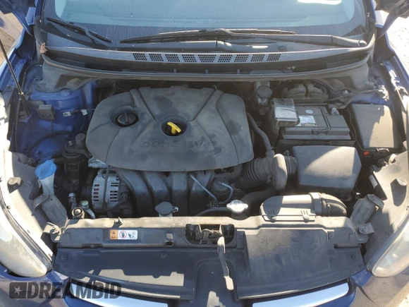 2015 Hyundai Elantra SE with VIN 5NPDH4AE9FH582106, listed as a Copart auction lot 76104884 with 89,183 mi miles and Salvage Title. Bid and sale history available at carsss.com. Image 13.