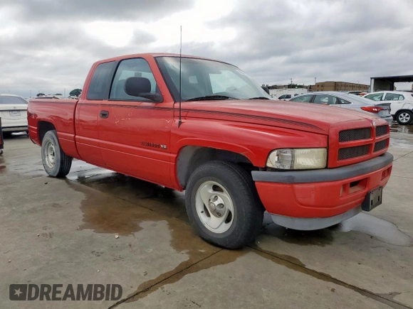 1998 Dodge 1500 with VIN 1B7HC13Y2WJ171868, listed as a Copart auction lot 55845325 with 170,017 mi miles and Clean Title. Bid and sale history available at DreamBid. Image 4.