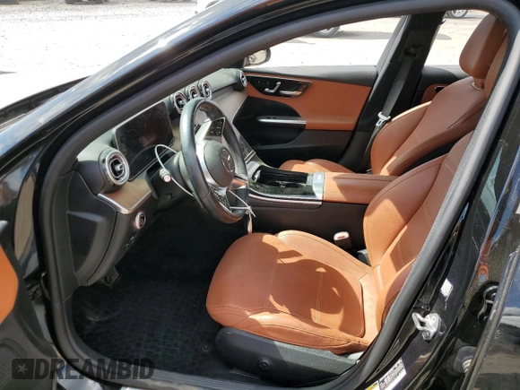 2022 Mercedes-Benz C 300 with VIN W1KAF4GB2NR050618, listed as a Copart auction lot 52556855 with 78,281 mi miles and Salvage title. Bid and sale history available at DreamBid. Image 7.