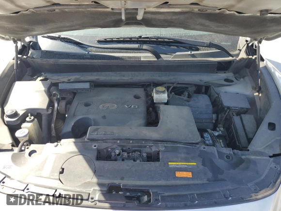2013 Infiniti JX35 with VIN 5N1AL0MM5DC301162, listed as a Copart auction lot 49324205 with 137,407 mi miles and Salvage Title. Bid and sale history available at carsss.com. Image 14.