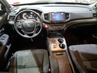 2021 Honda Ridgeline Sport with VIN 5FPYK3F11MB002286, listed as a Copart auction lot 86037244 with 29,413 mi miles and Salvage title. Bid and sale history available at DreamBid. Image 8.