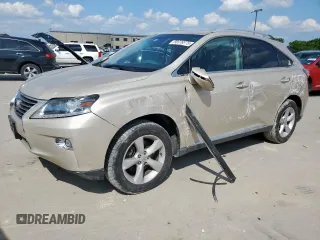 2015 Lexus RX 350 with VIN 2T2BK1BA0FC277207, listed as a Copart auction lot 58078575 with 93,713 mi miles and Salvage title. Bid and sale history available at DreamBid. Image 1.