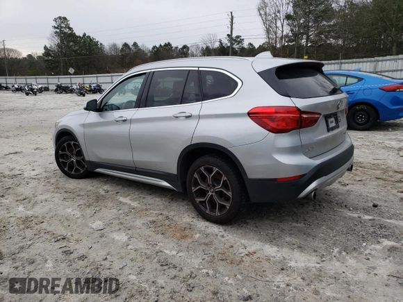 2020 BMW X1 xDrive28i with VIN WBXJG9C05L5P76067, listed as a Copart auction lot 40635893 with 57,184 mi miles. Bid and sale history available at carsss.com. Image 2.