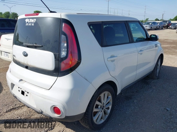 2018 Kia Soul + with VIN KNDJP3A57J7901872, listed as a IAAI auction lot 42088639 with 119,474 mi miles. Bid and sale history available at carsss.com. Image 4.