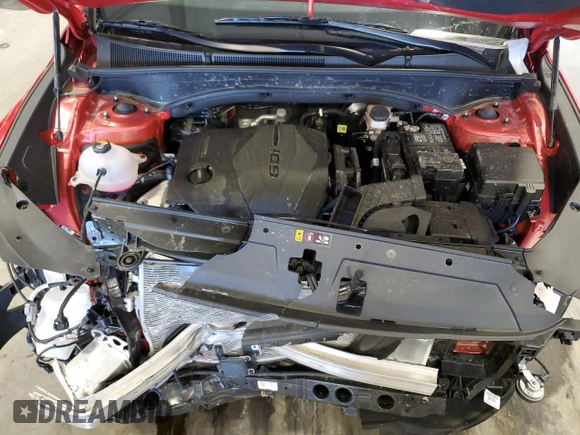 2023 Hyundai Santa Fe SEL with VIN 5NMS24AJ7PH572646, listed as a Copart auction lot 49244455 with 15,212 mi miles and Salvage Title. Bid and sale history available at DreamBid. Image 14.
