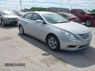2012 Hyundai Sonata GLS with VIN 5NPEB4AC4CH461595, listed as a IAAI auction lot 42032733 with 125,569 mi miles. Bid and sale history available at carsss.com. Image 1.