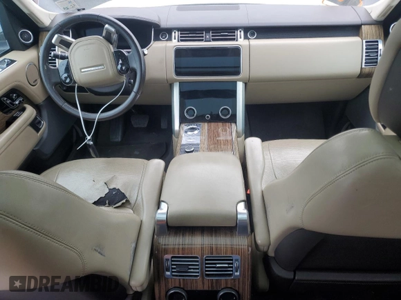 2019 Land Rover Range Rover HSE with VIN SALGS2SV5KA528961, listed as a Copart auction lot 51050315 with 113,274 mi miles and Clean Title. Bid and sale history available at DreamBid. Image 8.