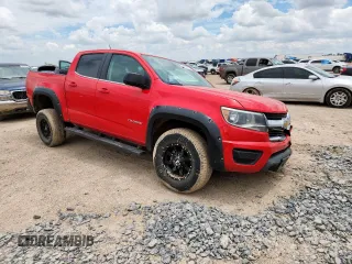 2020 Chevrolet Colorado 2WD Work Truck with VIN 1GCGSBEN3L1216139, listed as a Copart auction lot 61880755 with 84,944 mi miles and Salvage title. Bid and sale history available at DreamBid. Image 4.
