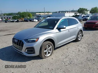 2021 Audi Q5 Premium with VIN WA1AAAFY7M2133167, listed as a IAAI auction lot 42658671 with 62,020 mi miles and . Bid and sale history available at DreamBid. Image 18.
