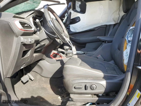 2022 Chevrolet TrailBlazer RS with VIN KL79MTSL9NB108307, listed as a Copart auction lot 45855535 with 5,745 mi miles and Salvage Title. Bid and sale history available at carsss.com. Image 7.