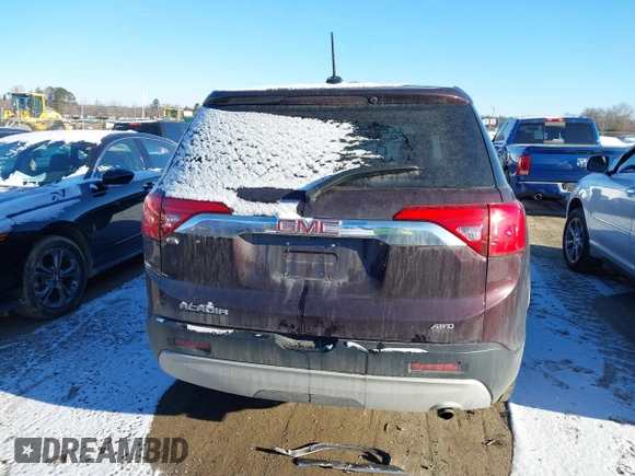 2018 GMC Acadia SLE with VIN 1GKKNKLA8JZ163183, listed as a IAAI auction lot 41380411 with 132,213 mi miles. Bid and sale history available at carsss.com. Image 17.