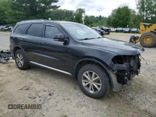 2016 Dodge Durango Limited with VIN 1C4RDJDG9GC484347, listed as a Copart auction lot 60903955 with 112,601 mi miles and Salvage title. Bid and sale history available at DreamBid. Image 4.