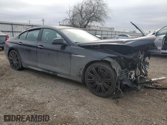 2015 BMW 6 Series 640i xDrive z VIN WBA6B8C58FD453291, wystawiony jako Copart lot #45531765 z przebiegiem 93 666 mil mil oraz Szkoda całkowita • Salvage title. Historia ofert i sprzedaży dostępna na DreamBid. Obrazek 4.