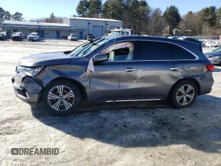 2017 Acura MDX z VIN 5J8YD4H32HL001109, wystawiony jako Copart lot #46359375 z przebiegiem Nie podano mil oraz Szkoda całkowita • Salvage title. Historia ofert i sprzedaży dostępna na DreamBid. Obrazek 1.