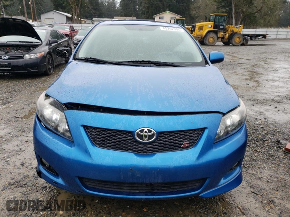 2009 Toyota Corolla with VIN 1NXBU40E59Z084558, listed as a Copart auction lot 45702905 with 126,074 mi miles and Salvage Title. Bid and sale history available at carsss.com. Image 5.