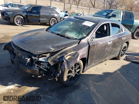2013 Nissan Maxima S with VIN 1N4AA5AP5DC845656, listed as a IAAI auction lot 41518073 with 111,576 mi miles and . Bid and sale history available at DreamBid. Image 2.