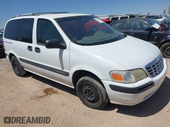 1999 Chevrolet Venture Plus 1SB z VIN 1GNDU03E9XD190968, wystawiony jako IAAI lot #42305511 z przebiegiem 293 579 mil mil oraz . Historia ofert i sprzedaży dostępna na DreamBid. Obrazek 1.