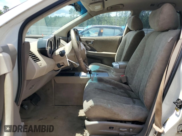 2007 Nissan Murano S with VIN JN8AZ08W47W602687, listed as a Copart auction lot 63766954 with 241,212 mi miles and Salvage Title. Bid and sale history available at carsss.com. Image 7.