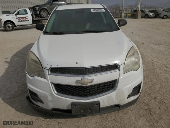 2013 Chevrolet Equinox LS with VIN 2GNFLCEK5D6198012, listed as a Copart auction lot 46978095 with 92,492 mi miles and Salvage Title. Bid and sale history available at carsss.com. Image 5.