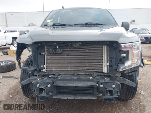 2020 Ford F-150 XL with VIN 1FTEW1E43LFC40926, listed as a IAAI auction lot 41900675 with 80,584 mi miles. Bid and sale history available at carsss.com. Image 6.
