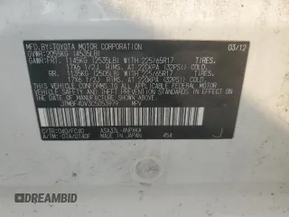 2012 Toyota RAV4 with VIN JTMBF4DV3C5053979, listed as a Copart auction lot 59020105 with 127,501 mi miles and Salvage title. Bid and sale history available at DreamBid. Image 14.