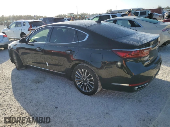 2017 Kia Cadenza Premium with VIN KNALC4J11H5092573, listed as a Copart auction lot 76336364 with 44,777 mi miles and Salvage Title. Bid and sale history available at carsss.com. Image 2.
