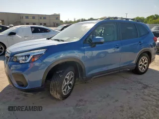 2019 Subaru Forester Premium with VIN JF2SKAGC2KH511773, listed as a Copart auction lot 61342835 with 49,816 mi miles and Salvage title. Bid and sale history available at DreamBid. Image 1.