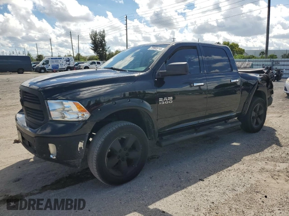 2014 Ram 1500 Lone Star z VIN 1C6RR6LG6ES398021, wystawiony jako Copart lot #72802014 z przebiegiem 120 048 mil mil oraz Szkoda całkowita • Salvage title. Historia ofert i sprzedaży dostępna na DreamBid. Obrazek 1.