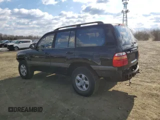 2000 Toyota Land Cruiser with VIN JT3HT05J8Y0094463, listed as a Copart auction lot 42877575 with 101,999 mi miles and Clean Title. Bid and sale history available at carsss.com. Image 2.