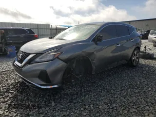 2019 Nissan Murano SV z VIN 5N1AZ2MJXKN153544, wystawiony jako Copart lot #50938865 z przebiegiem 185 205 mil mil oraz Nie do naprawy • Non repairable. Historia ofert i sprzedaży dostępna na DreamBid. Obrazek 1.
