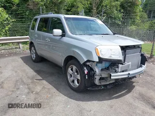 2012 Honda Pilot EX-L with VIN 5FNYF4H57CB028070, listed as a IAAI auction lot 42470591 with 157,024 mi miles and . Bid and sale history available at DreamBid. Image 1.