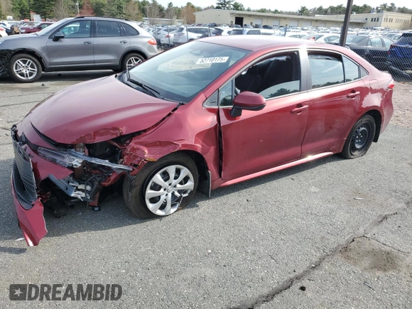 2025 Toyota Corolla LE z VIN 5YFB4MDE1SP246638, wystawiony jako Copart lot #52710175 z przebiegiem 922 mil mil oraz Szkoda całkowita • Salvage title. Historia ofert i sprzedaży dostępna na DreamBid. Obrazek 1.