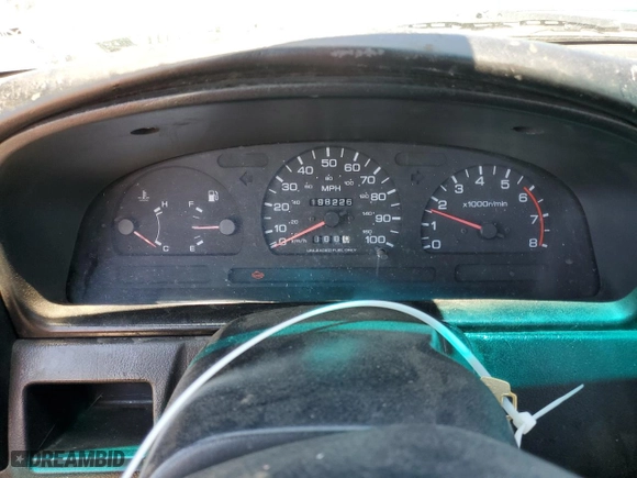 1996 Nissan Trucks 2WD XE with VIN 1N6SD16S4TC382870, listed as a Copart auction lot 58515894 with 198,226 mi miles and Salvage Title. Bid and sale history available at carsss.com. Image 9.