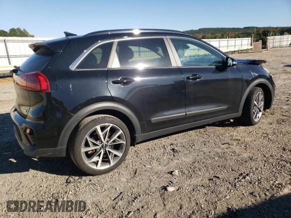 2022 Kia Niro Touring SE with VIN KNDCC3LC5N5532432, listed as a Copart auction lot 76519434 with 48,313 mi miles and Salvage Title. Bid and sale history available at carsss.com. Image 3.