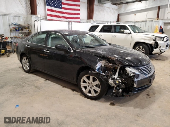 2007 Lexus ES 330 with VIN JTHBJ46G272117223, listed as a Copart auction lot 53805235 with 43,093 mi miles and Clean Title. Bid and sale history available at DreamBid. Image 4.