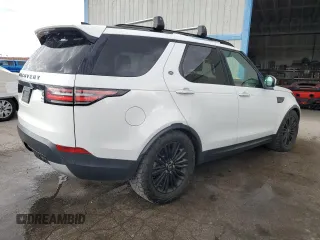 2017 Land Rover Discovery HSE Luxury with VIN SALRHBBV0HA020980, listed as a Copart auction lot 48512215 with 106,157 mi miles and Clean Title. Bid and sale history available at DreamBid. Image 3.