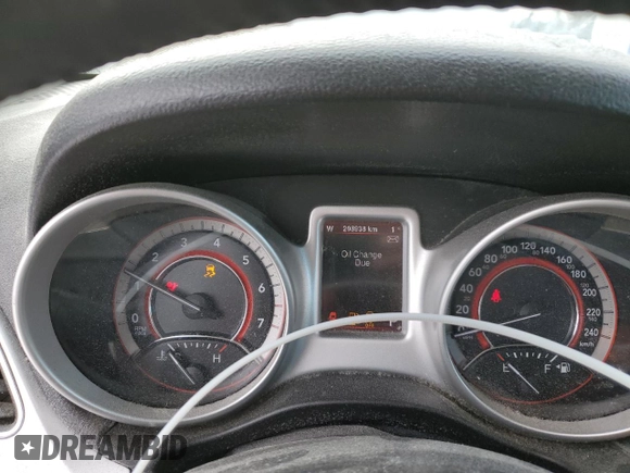 2013 Dodge Journey Crew with VIN 3C4PDCCG5DT698644, listed as a Copart auction lot 46404595 with 208,938 mi miles and Clean title. Bid and sale history available at DreamBid. Image 9.
