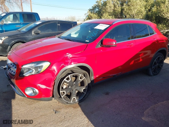 2019 Mercedes-Benz GLA with VIN WDCTG4EB3KJ548057, listed as a IAAI auction lot 41831725 with 59,968 mi miles. Bid and sale history available at carsss.com. Image 17.