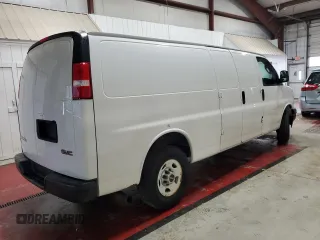 2020 GMC Savana Cargo with VIN 1GTW7BFP4L1263712, listed as a Copart auction lot 55313515 with 160,260 mi miles and Clean Title. Bid and sale history available at carsss.com. Image 3.
