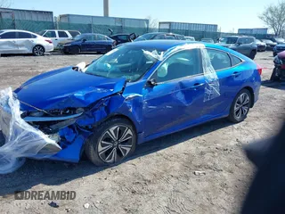 2017 Honda Civic Sedan EX-T with VIN 19XFC1F32HE207503, listed as a IAAI auction lot 41942040 with 60,983 mi miles. Bid and sale history available at carsss.com. Image 18.