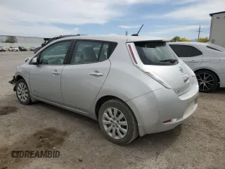 2015 Nissan LEAF SV with VIN 1N4AZ0CP8FC313460, listed as a Copart auction lot 51716765 with 90,163 mi miles and Salvage Title. Bid and sale history available at carsss.com. Image 2.