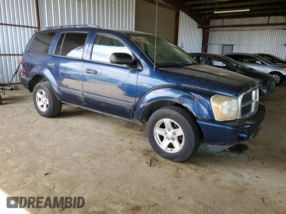 2004 Dodge Durango SLT with VIN 1D4HB48N44F186037, listed as a Copart auction lot 52209185 with 175,788 mi miles and Clean title. Bid and sale history available at DreamBid. Image 4.