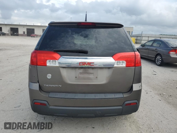 2010 GMC Terrain SLE-1 with VIN 2CTALBEWXA6377680, listed as a Copart auction lot 62864865 with Not provided miles and Clean title. Bid and sale history available at DreamBid. Image 6.