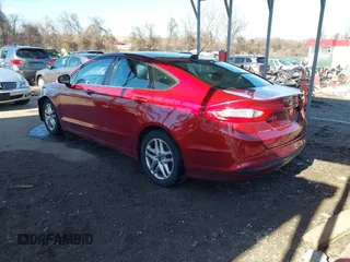 2014 Ford Fusion SE with VIN 3FA6P0H79ER223870, listed as a IAAI auction lot 41541074 with 123,391 mi miles. Bid and sale history available at carsss.com. Image 3.