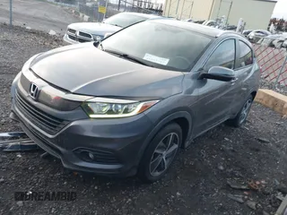 2021 Honda HR-V EX with VIN 3CZRU6H54MM713995, listed as a IAAI auction lot 41053747 with 61,488 mi miles. Bid and sale history available at carsss.com. Image 17.